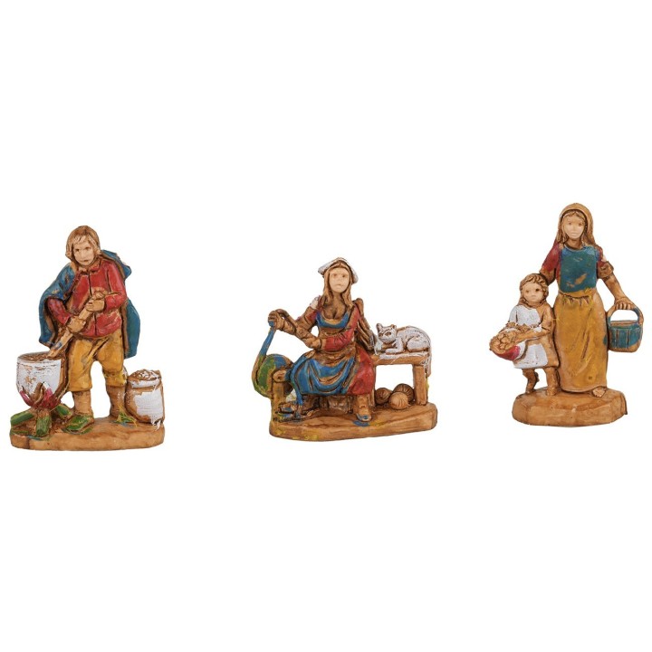 Set of 6 trades, 3.5 cm, Euromarchi