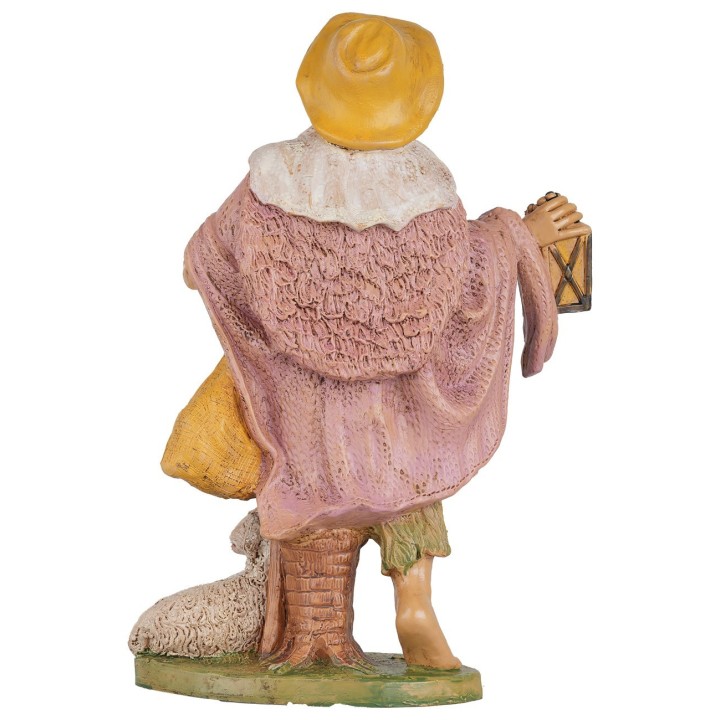 Viandante con agnello 30 cm Euromarchi