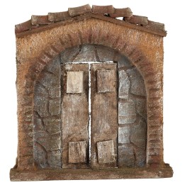 Facciata con porta cm 15,8x2,3x16,7 h