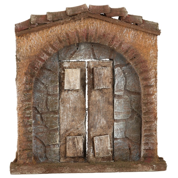 Fachada con puerta cm 15,8x2,3x16,7 h
