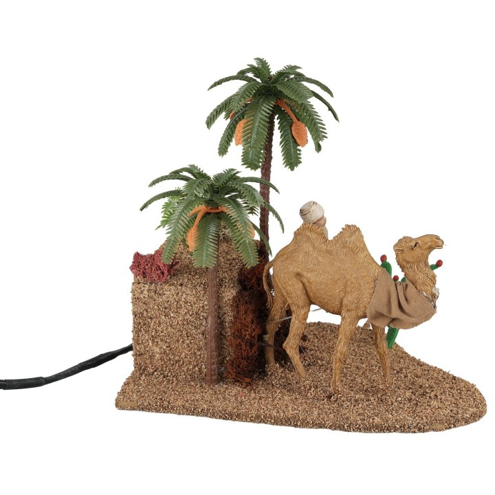 Arabic with camel with double movement series 10 cm Landi