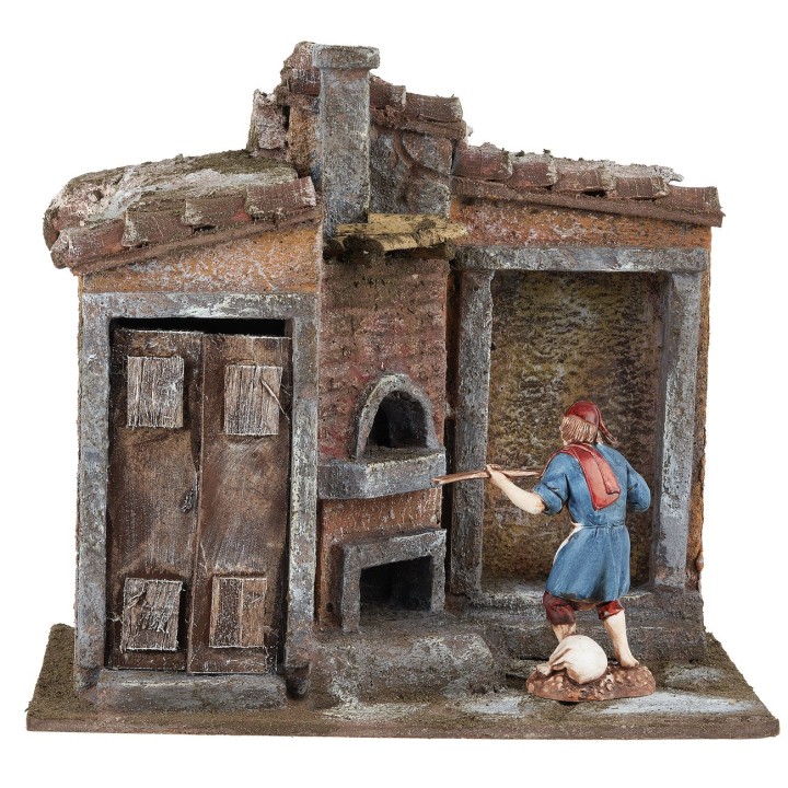 Bakery or pizzeria shop cm 22.5x15x20 h