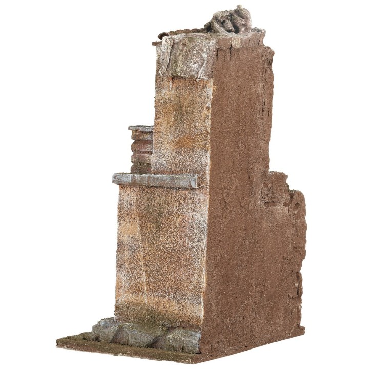Rustic house group for 10 cm series figurines