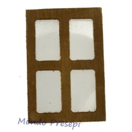 Finestra in legno media cm 4,5x6,5
