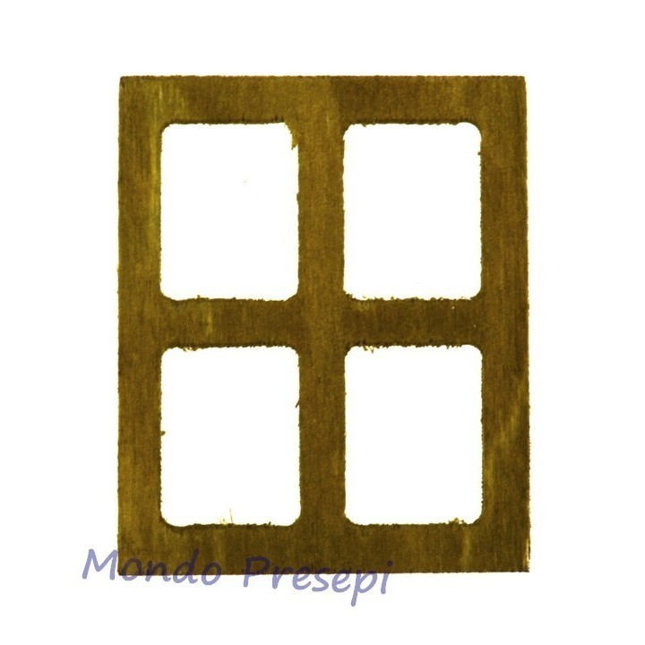 Finestra in legno grande cm 5x6