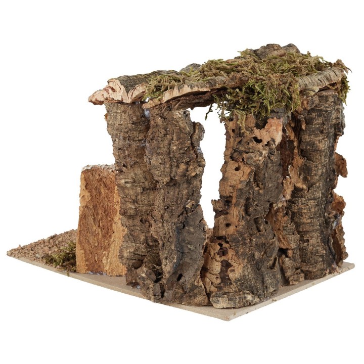 Grotta con Natività Landi Moranduzzo 6 cm