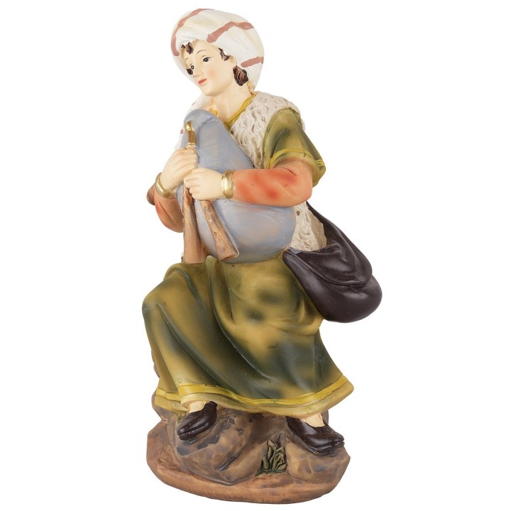 Bagpiper in resin, 20 cm series