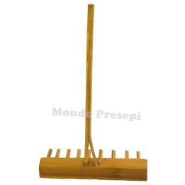 Rastrello in legno cm 9