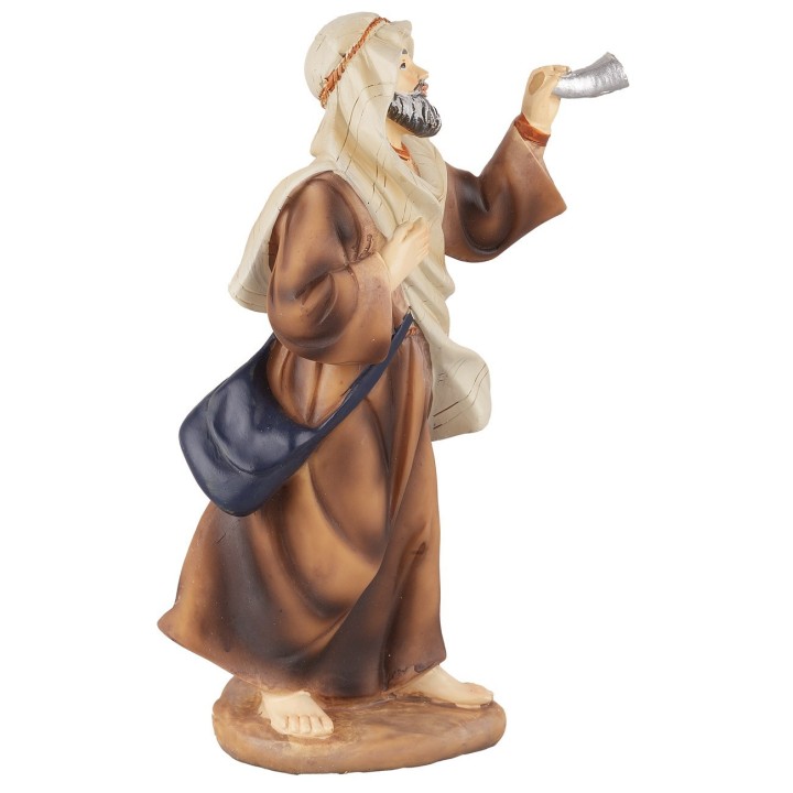 Resin horn player 15 cm