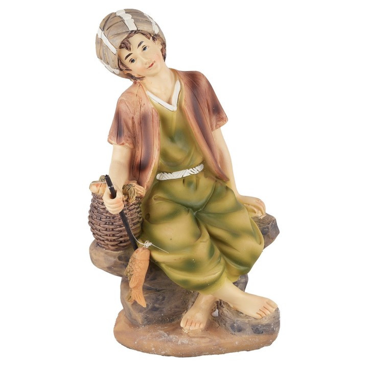 Resin fisherman series 15 cm