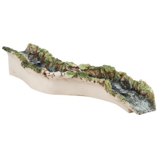 Río pesebre en resina de 52 cm - Elemento Derecho