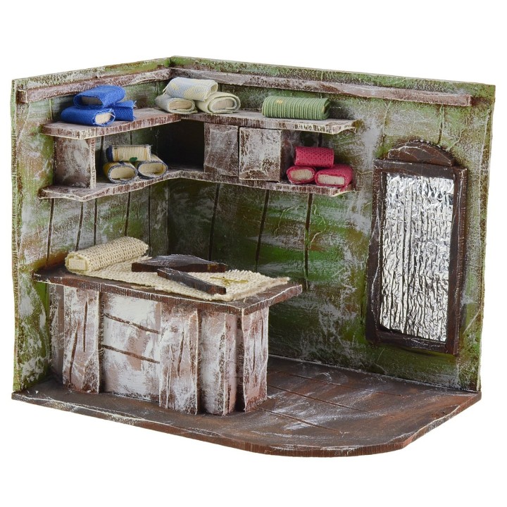 Tailor's workshop for 12 cm statues