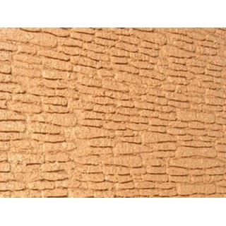 Panel de corcho de 100x50 cm con ladrillos irregulares