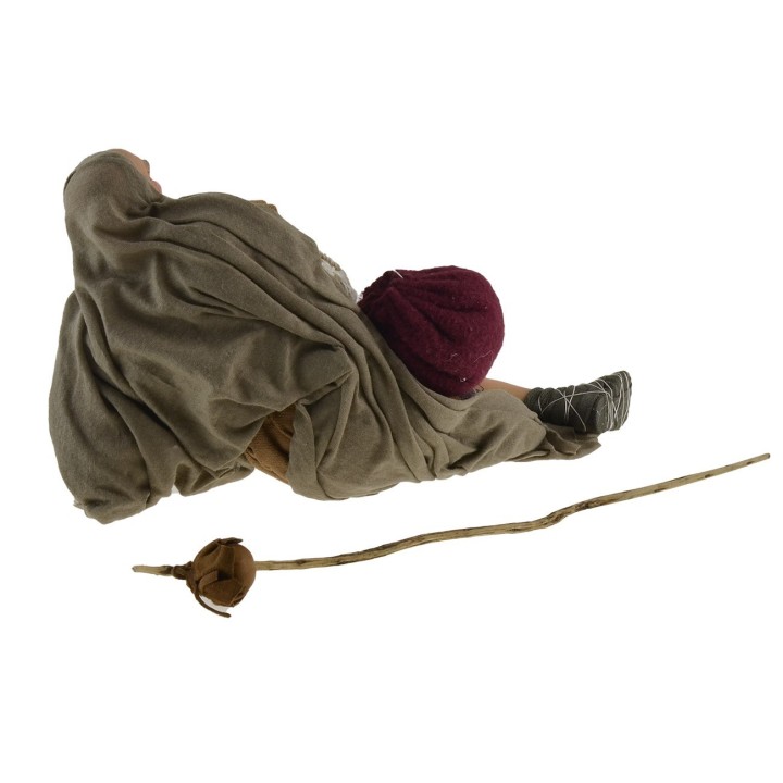 Mendigo lisiado acostado serie 30 cm Pigini