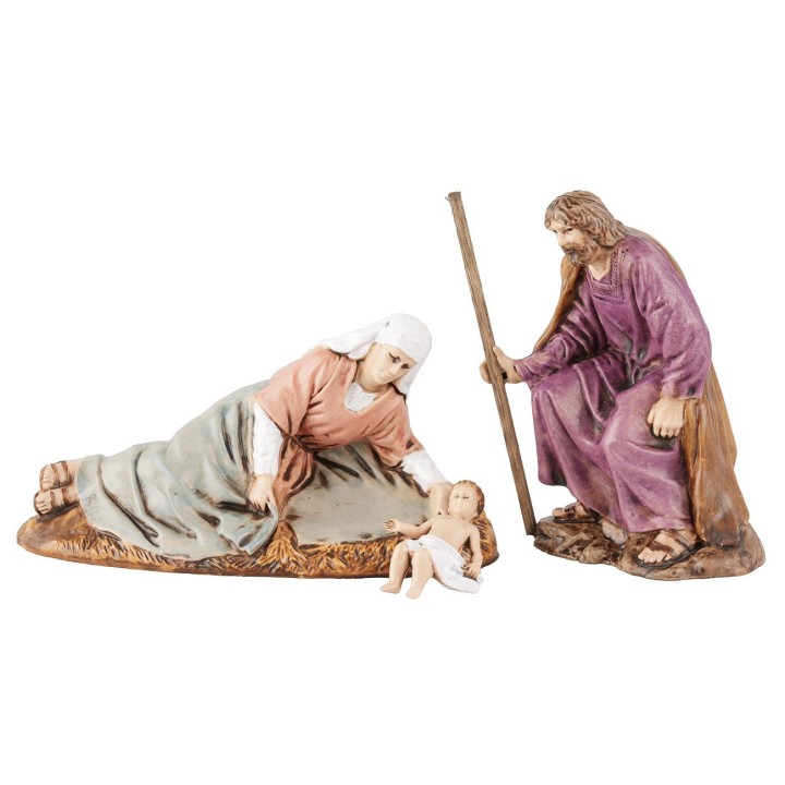 Natividad con María acostada serie 10 cm Landi Moranduzzo