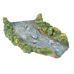 Left curve cm 24x13x3,5