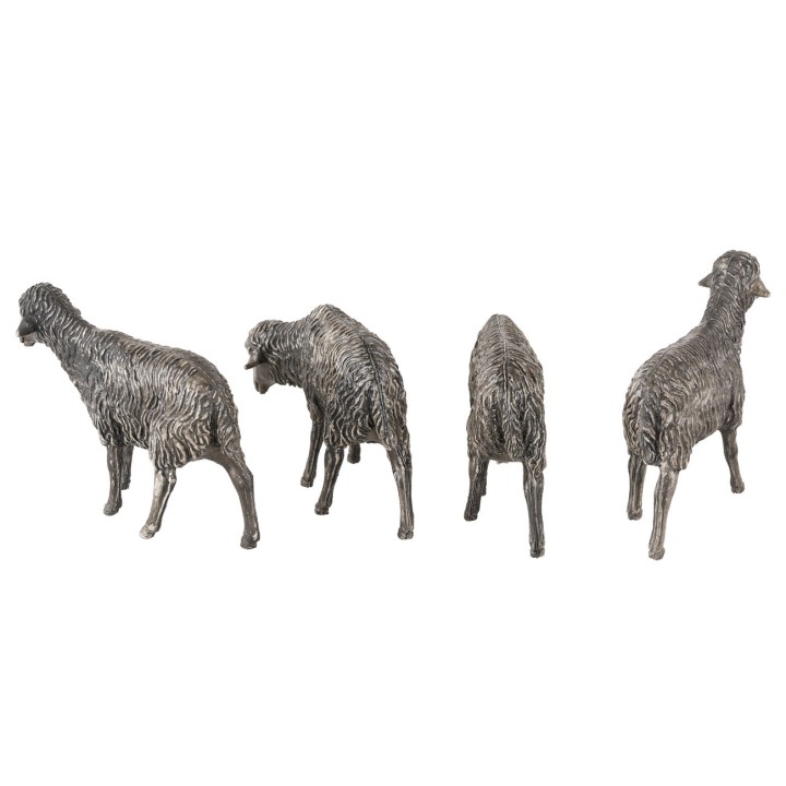 Set de 4 ovejas negras de la serie 12 cm Landi Moranduzzo