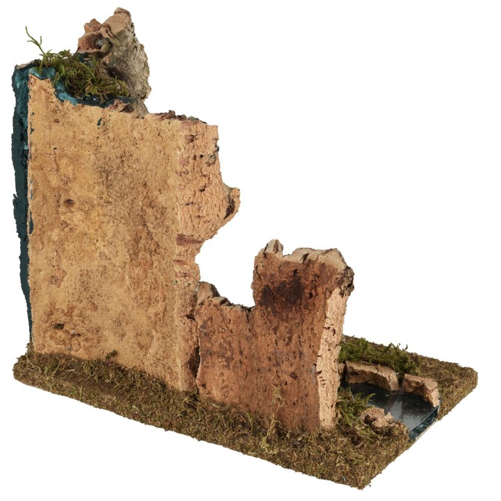Waterfall in the rock with river depth effect cm 15x24x22 h