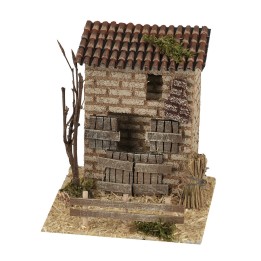 Stalla in mattoni cm 13,5x13,5x15 h