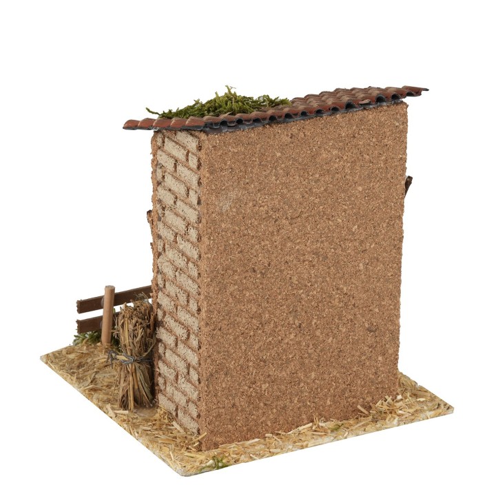 Stalla in mattoni cm 13,5x13,5x15 h