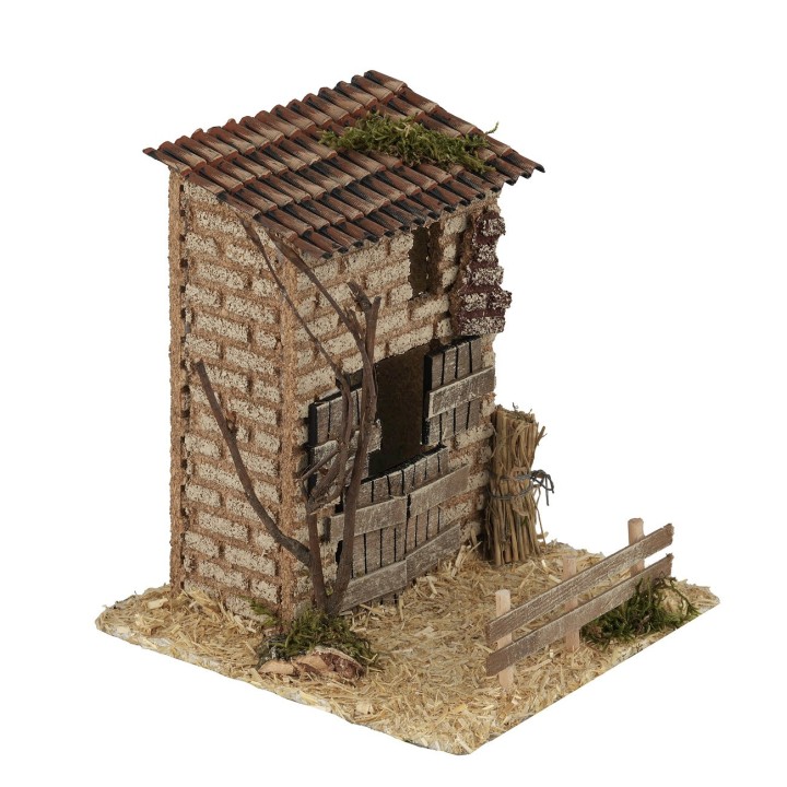Stalla in mattoni cm 13,5x13,5x15 h