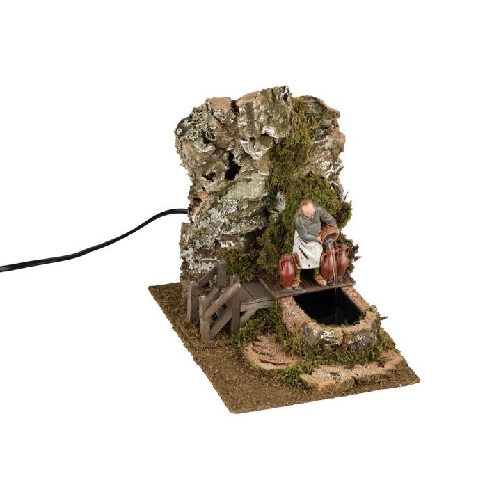 Fuente con posadero 15,5x23x19