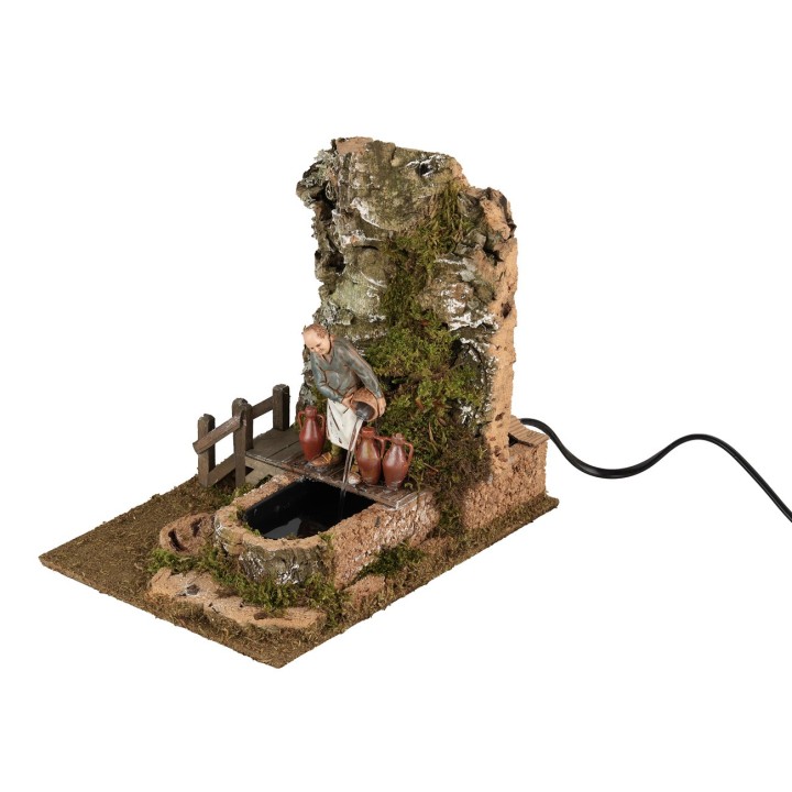Fuente con posadero 15,5x23x19