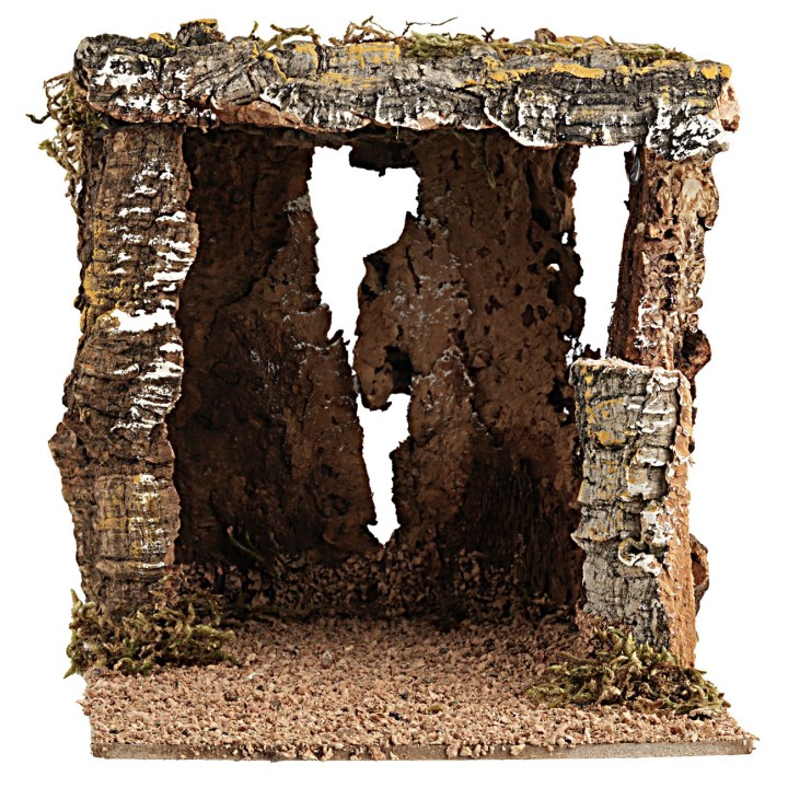 Grotta in sughero cm 14x20x15 h