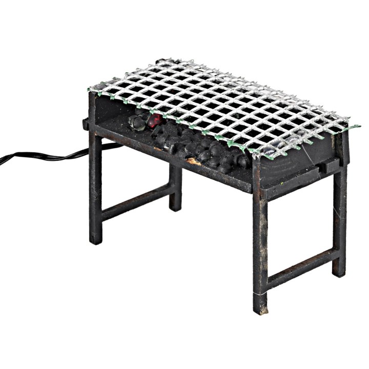 Griglia funzionante cm 7,5x3,5x5 h