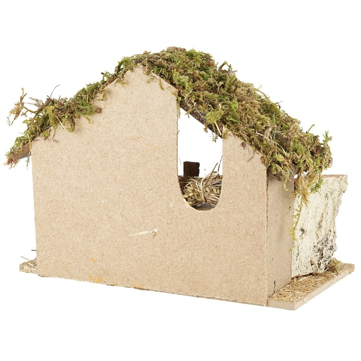 Capanna per presepe cm 32x17x23 h