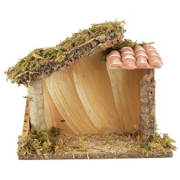 Cabaña para belén cm 23,5x12x20 h