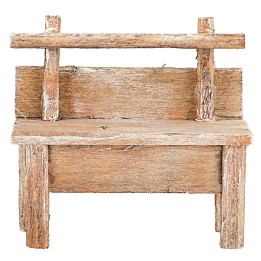 Wooden workbench for artisans 9x4x8 cm