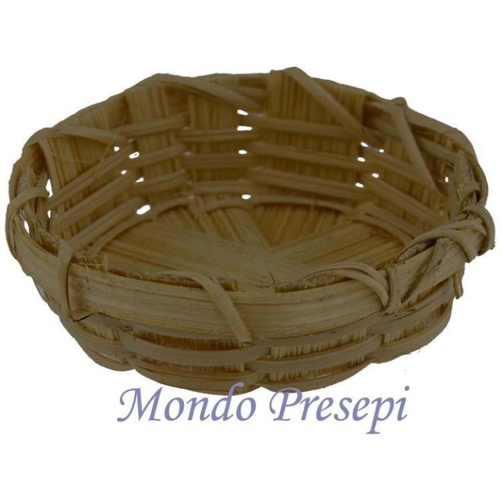 Basket low wicker cm 4
