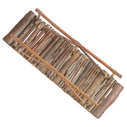Wooden bridge 20x7x5 cm