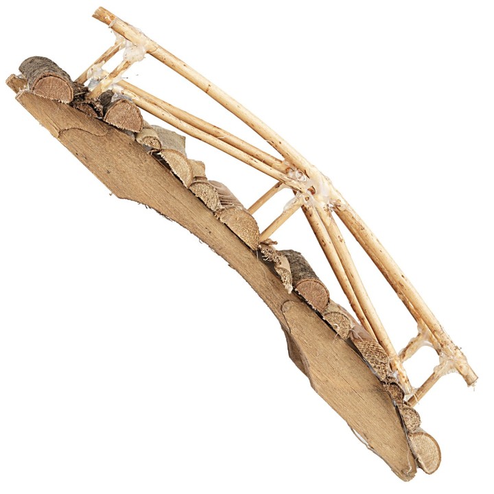 Ponte in legno 18x6x5,5 cm