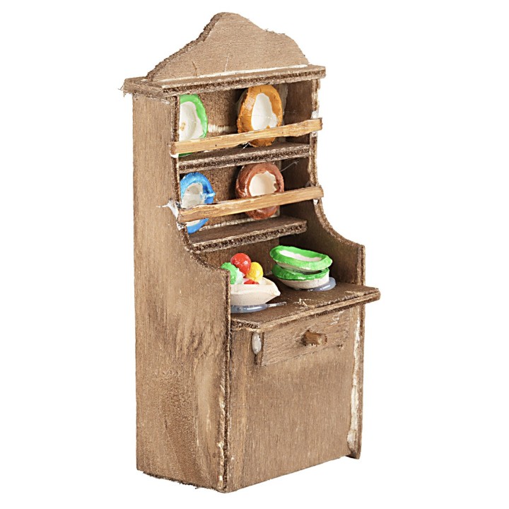 Wooden cabinet 5.5x3x12 cm