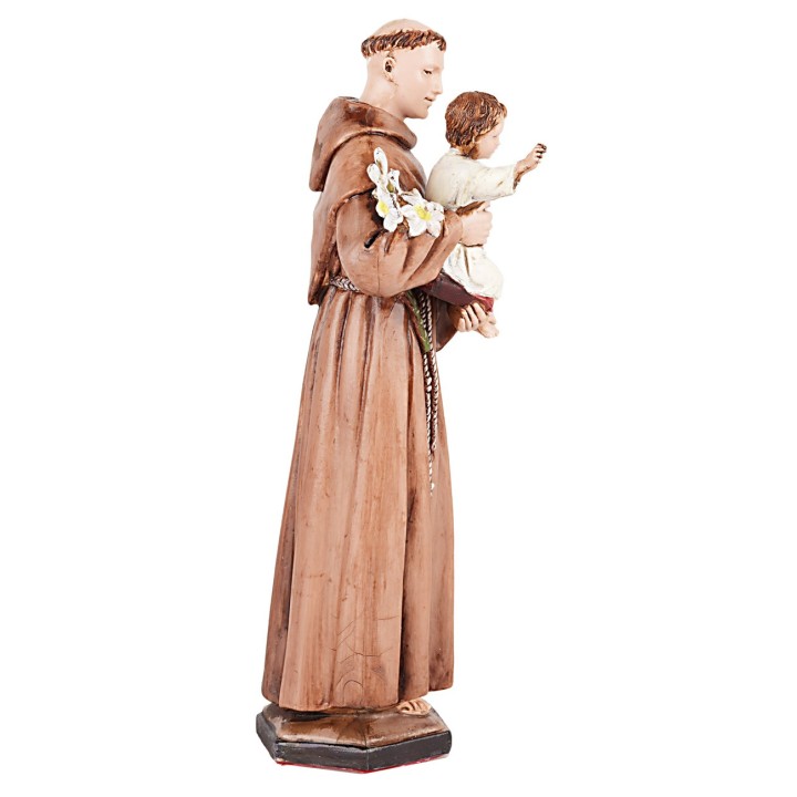 San Antonio con el niño Jesús en brazos 15 cm