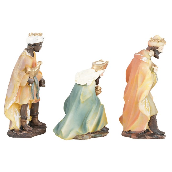 Re Magi in resina serie 9 cm