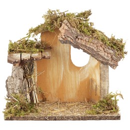 Capanna per presepe 23x12x19,5 cm