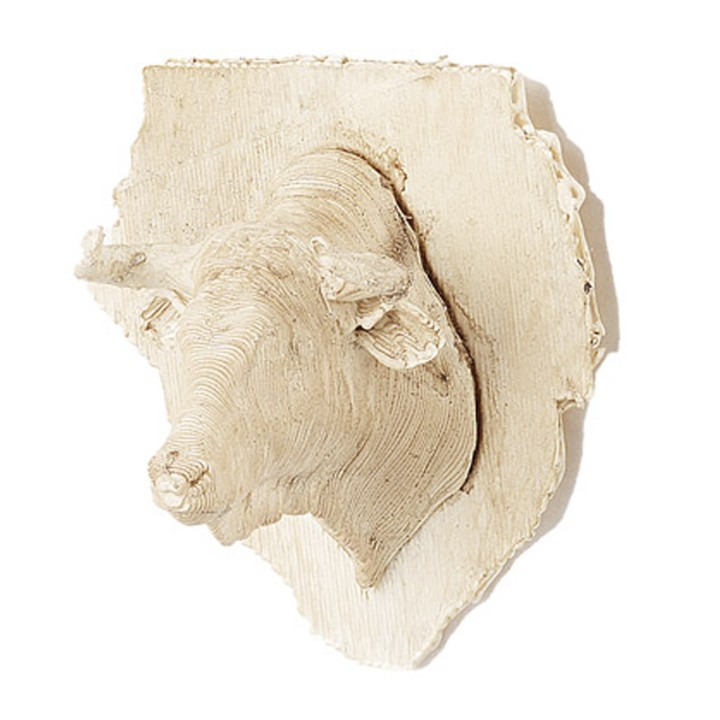 Insegna con testa di toro 4,5 cm