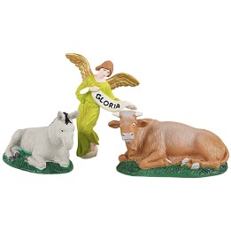 Set burro buey y Ángel Gloria para Belén