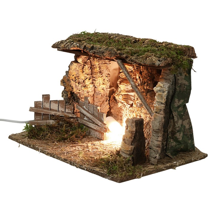Illuminated cave cm 39x27x25h