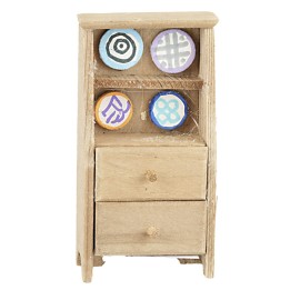 Credenza de madera cm 4,5x3x9,5 h