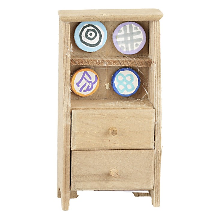 Credenza de madera cm 4,5x3x9,5 h