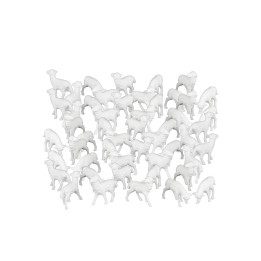 Set 50 Pecore assortite cm 3,7x3x3 h
