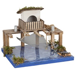 Trabuco en el mar cm 19x15x16 h