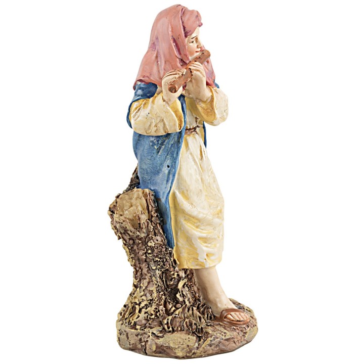 Pifferaio 12 cm in resina Martino Landi