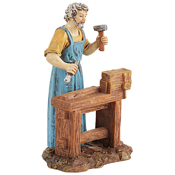 Carpenter 12 cm in resin Martino Landi