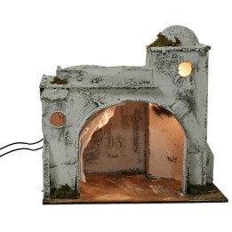 Illuminated Arab structure cm 31x20x31h