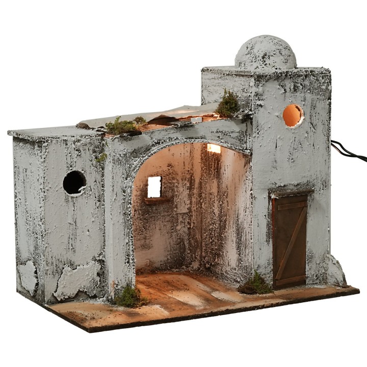 Casa árabe iluminada cm 33x19,5x29,5 h
